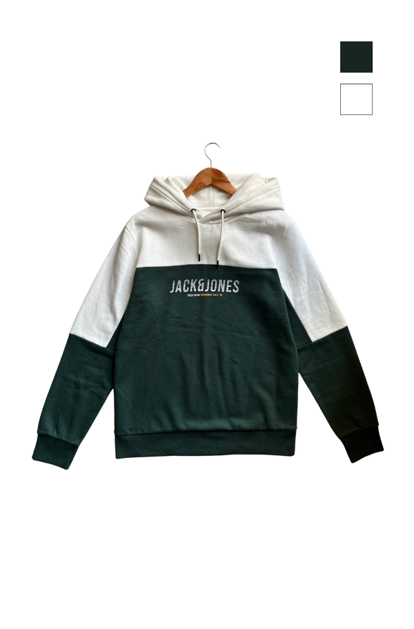 Jack & Jones - Green/White Pullover